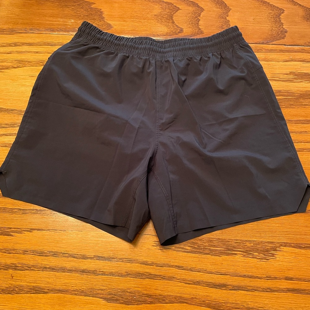 All in Motion Men's Black Athletic Shorts